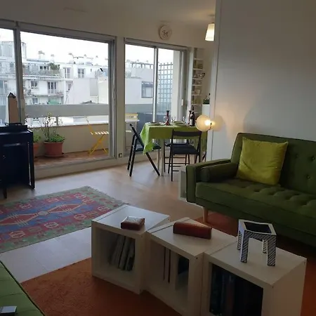 Apartament Alesia - Plantes Paryż
